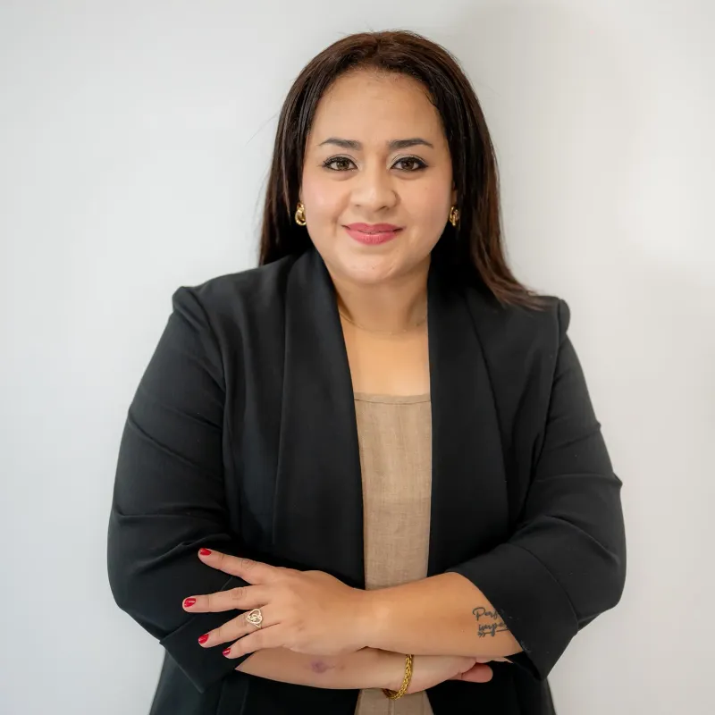 Professional corporate portrait session