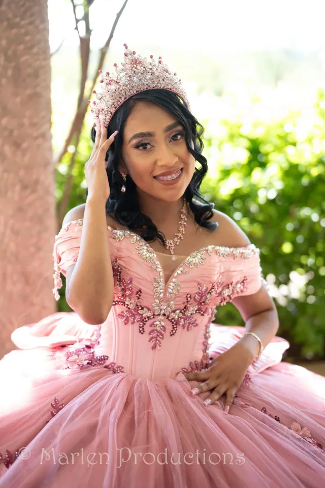 Quinceañera dress session portrait - Richmond VA