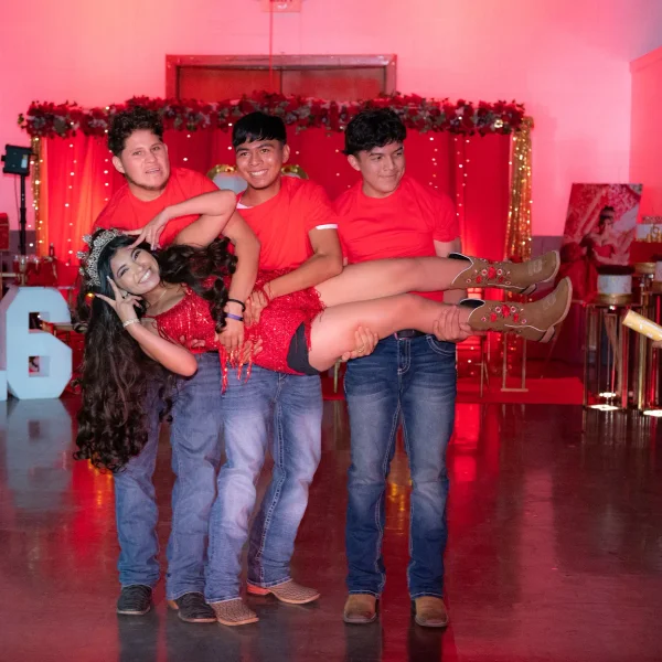 Hopewell quinceañera surprise dance with court of honor in Richmond VA