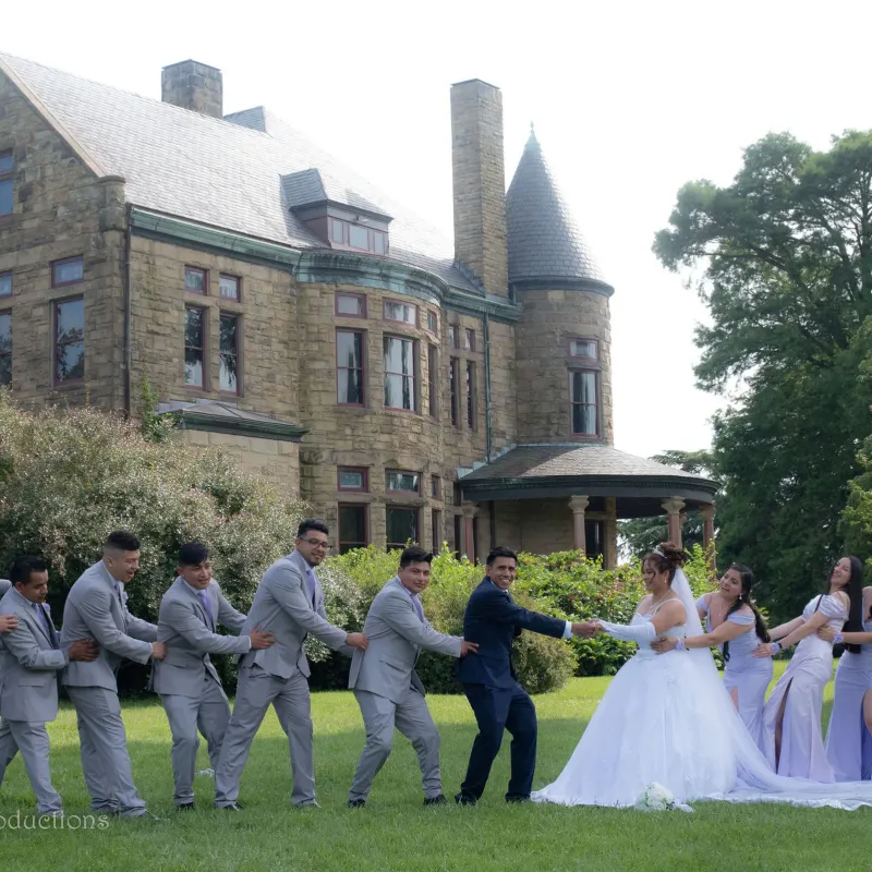 Wedding photo session at Maymont in Richmond VA