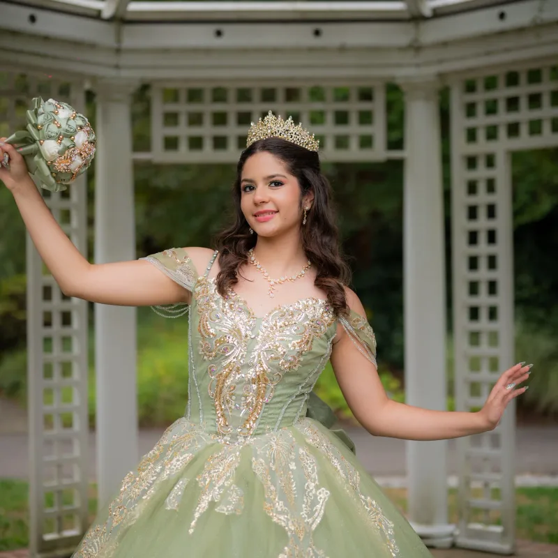 Quinceanera portrait session in Henrico VA
