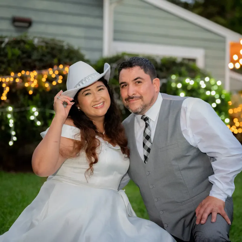 Wedding couple portrait in Blackstone VA